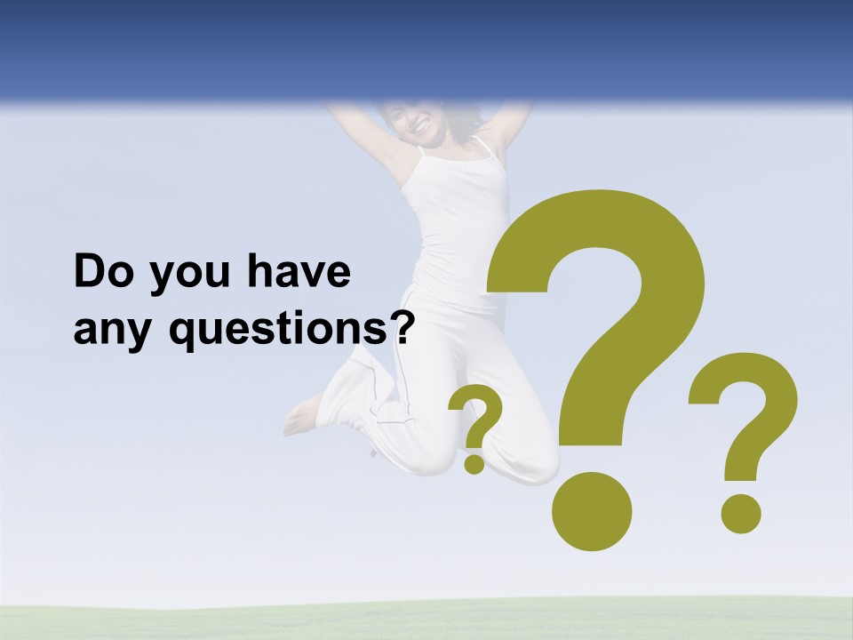 Spring Female Sunny PowerPoint Template