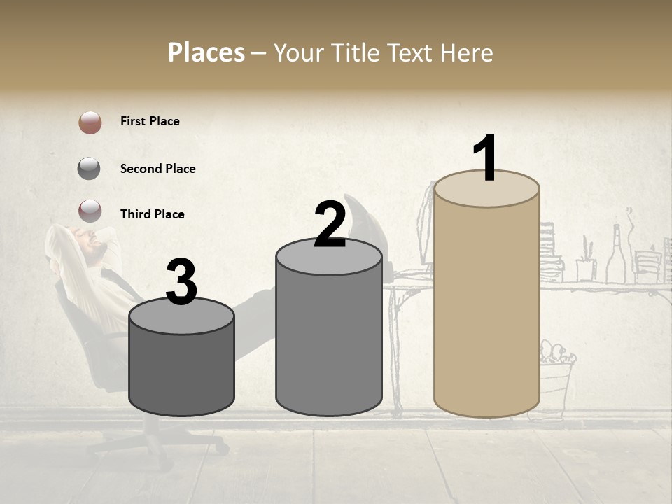 Work Background Wall PowerPoint Template