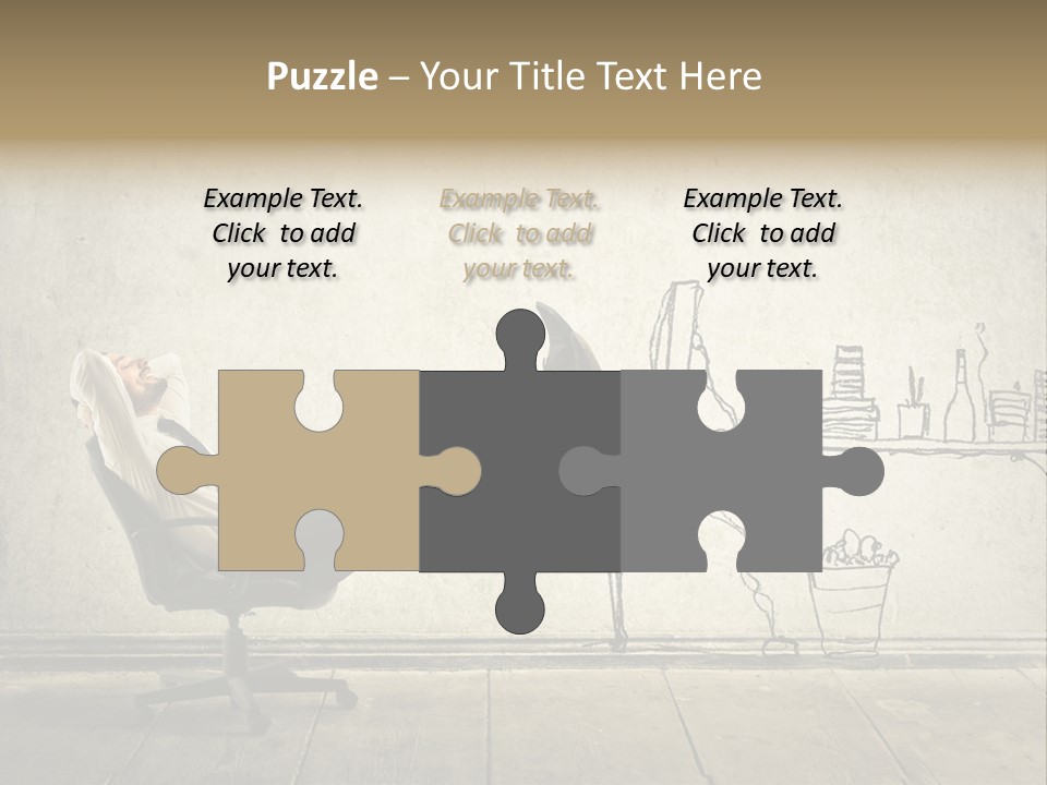 Work Background Wall PowerPoint Template