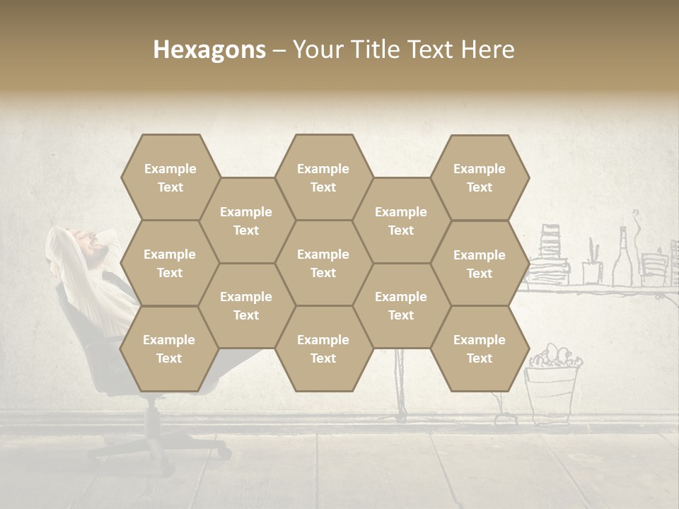 Work Background Wall PowerPoint Template