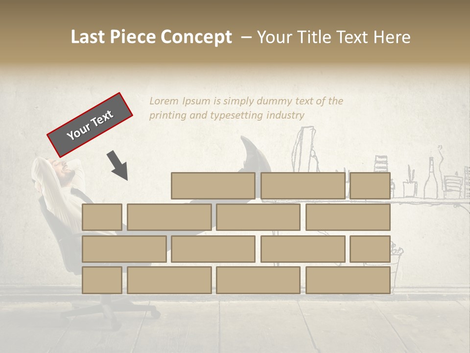 Work Background Wall PowerPoint Template