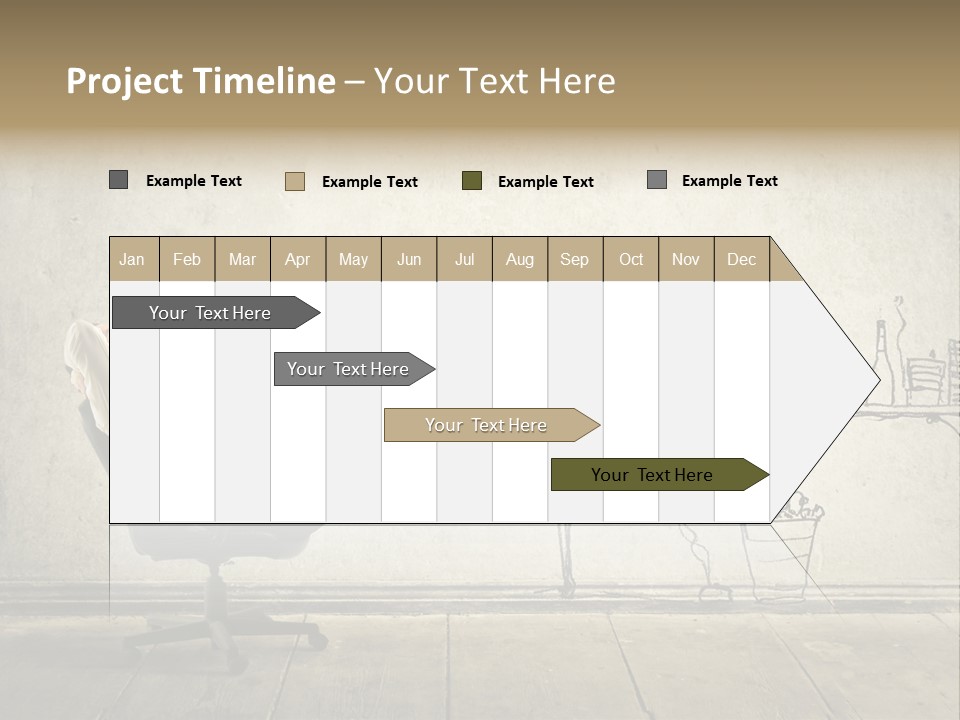 Work Background Wall PowerPoint Template