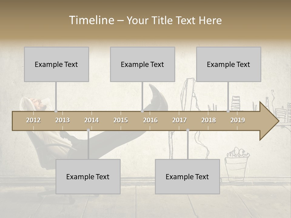 Work Background Wall PowerPoint Template