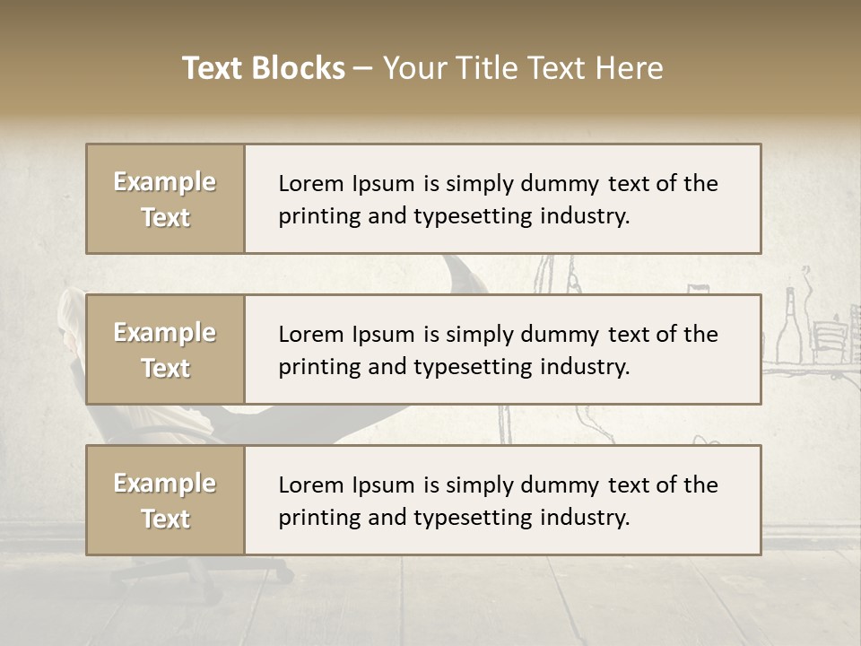 Work Background Wall PowerPoint Template