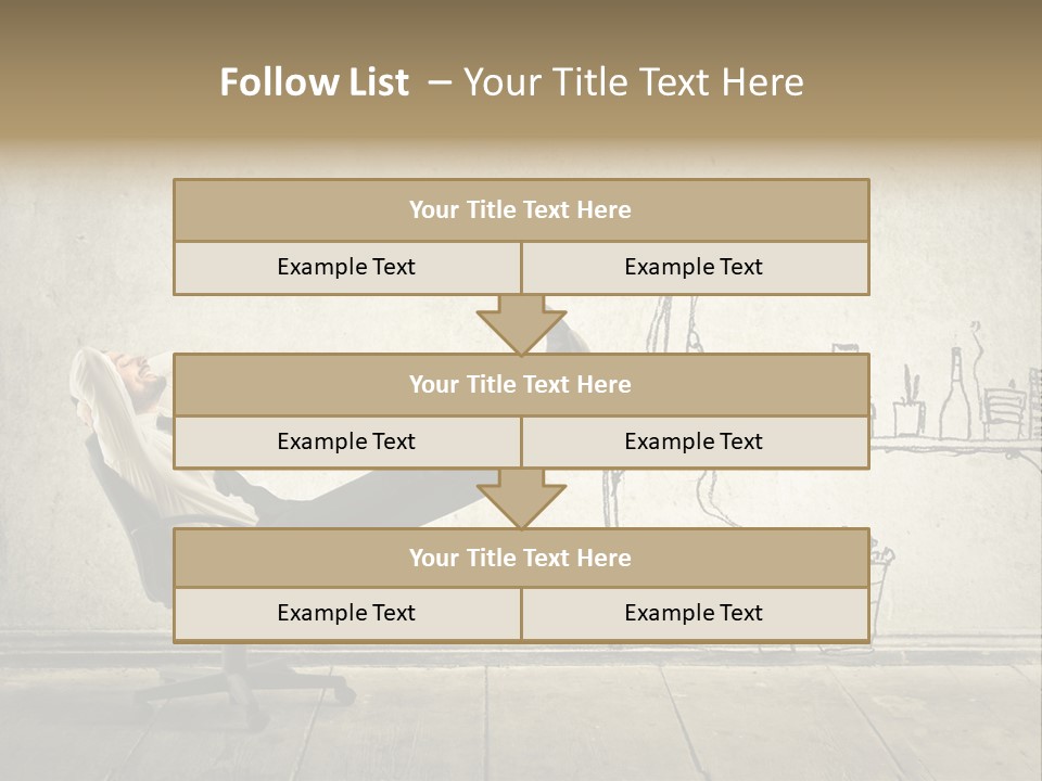 Work Background Wall PowerPoint Template