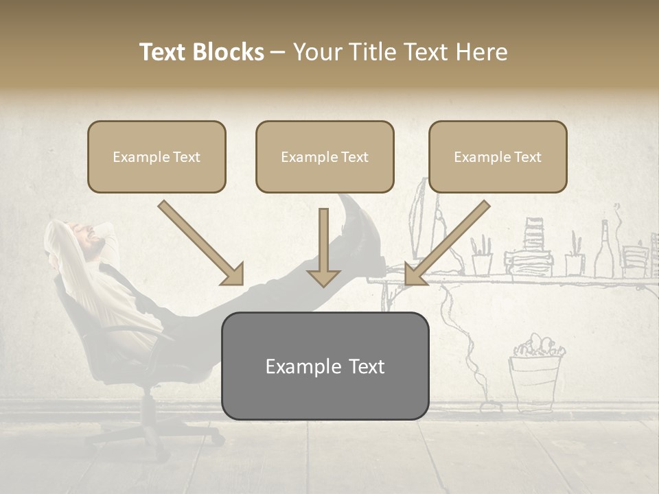 Work Background Wall PowerPoint Template