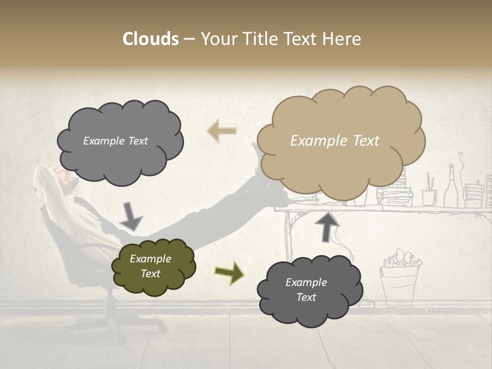 Work Background Wall PowerPoint Template