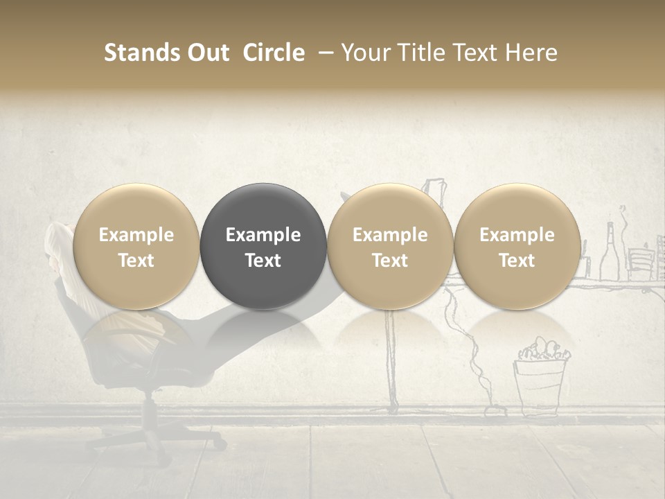 Work Background Wall PowerPoint Template