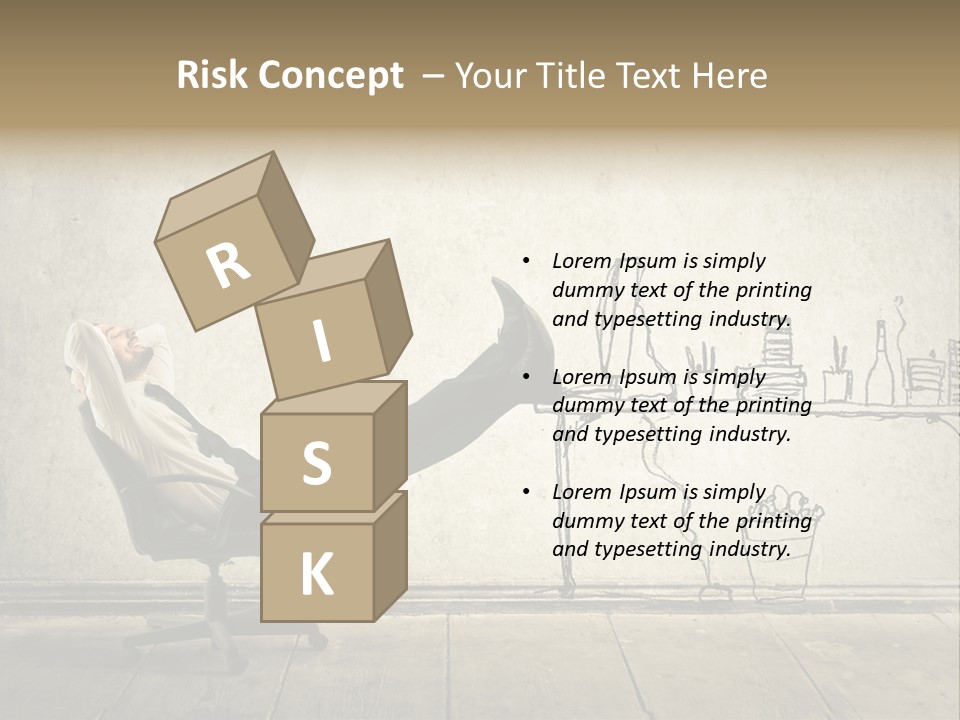 Work Background Wall PowerPoint Template