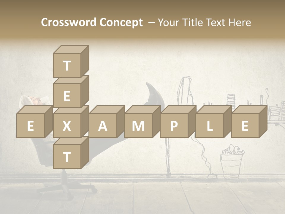 Work Background Wall PowerPoint Template