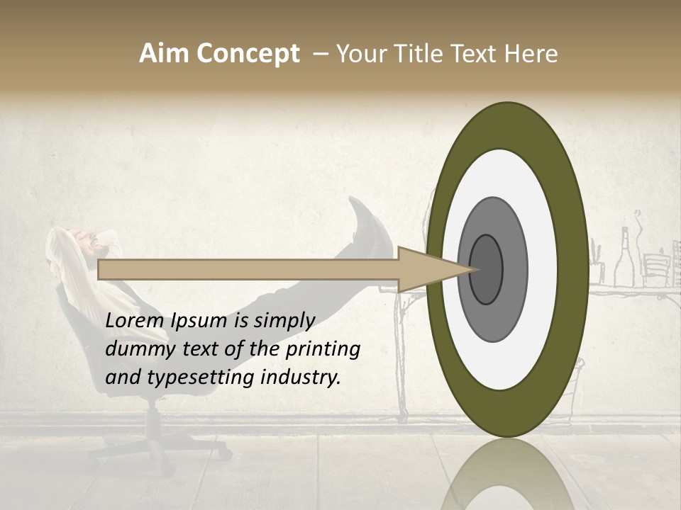 Work Background Wall PowerPoint Template