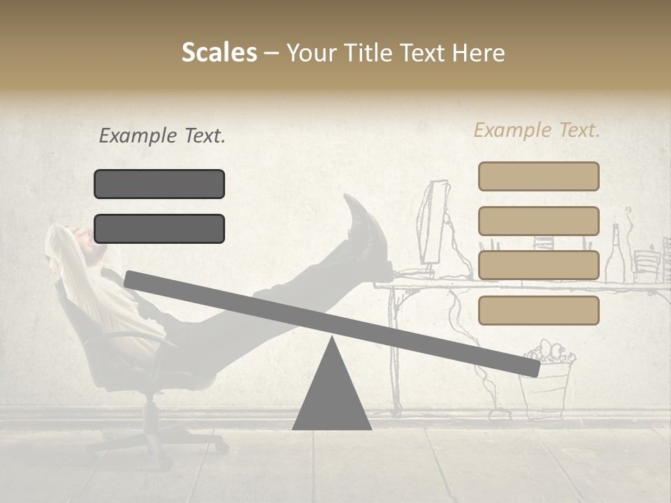 Work Background Wall PowerPoint Template