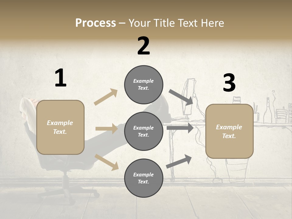 Work Background Wall PowerPoint Template