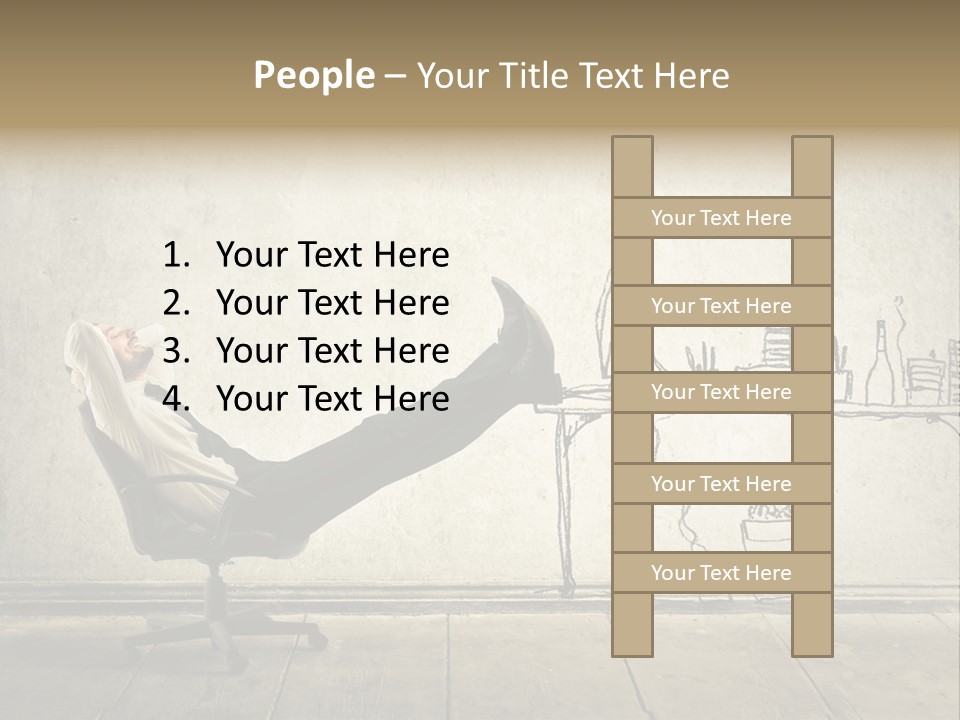 Work Background Wall PowerPoint Template