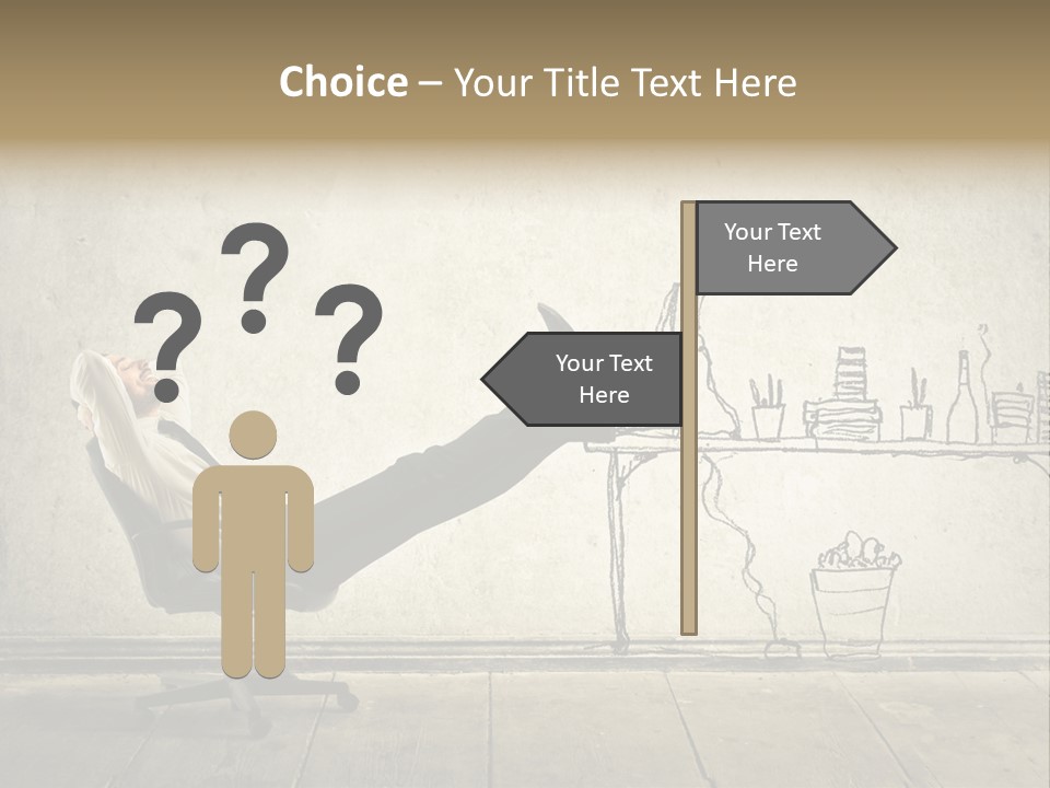 Work Background Wall PowerPoint Template