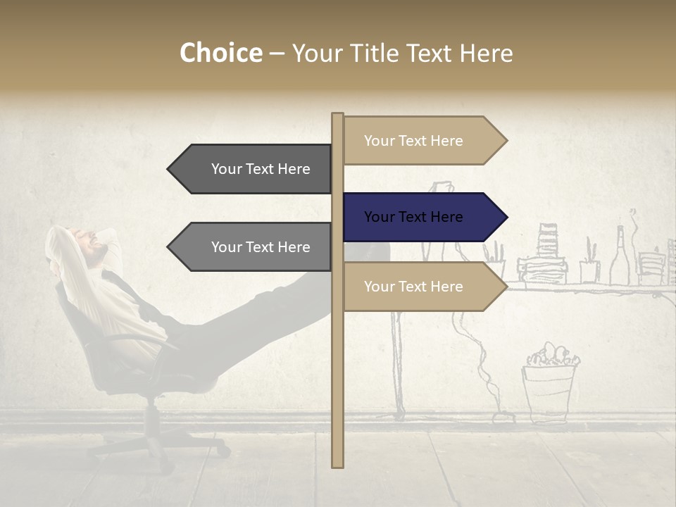 Work Background Wall PowerPoint Template