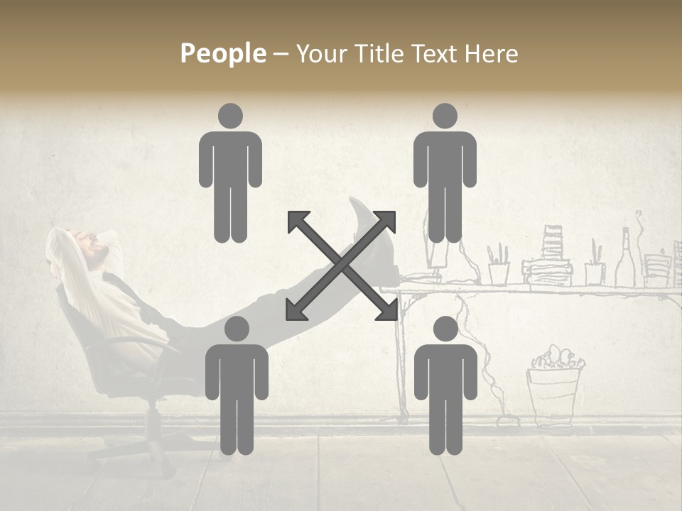 Work Background Wall PowerPoint Template