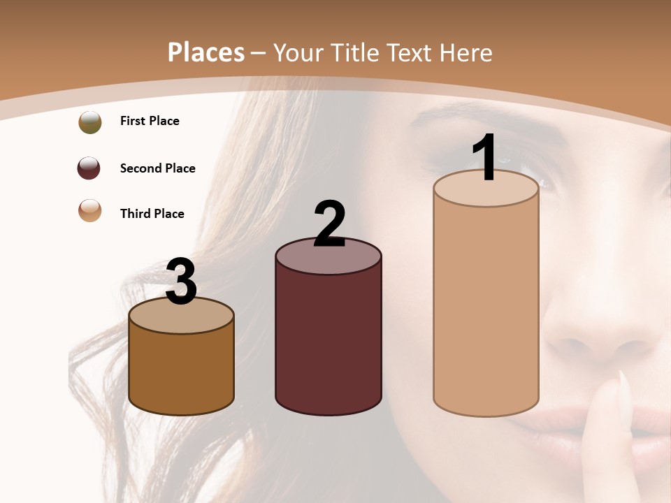 Cut Showing Finger PowerPoint Template