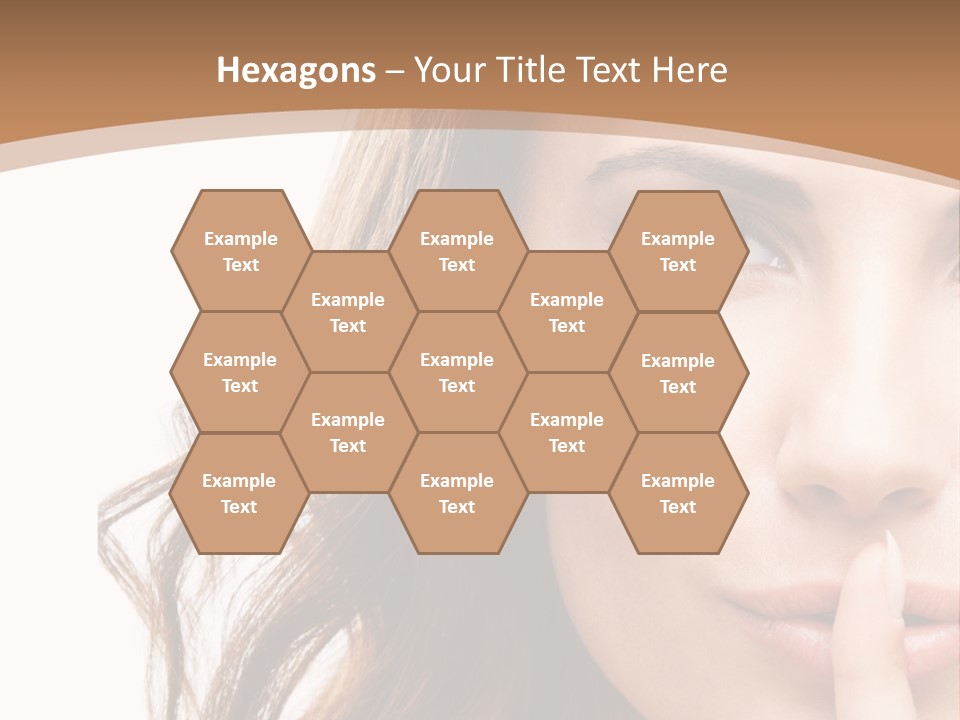 Cut Showing Finger PowerPoint Template