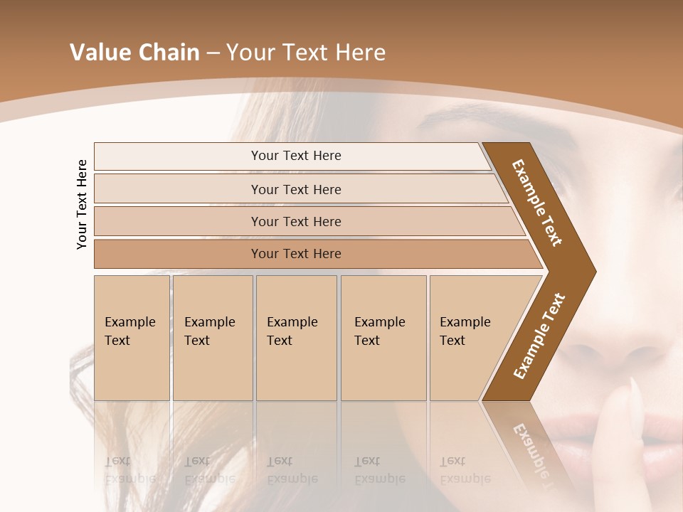 Cut Showing Finger PowerPoint Template