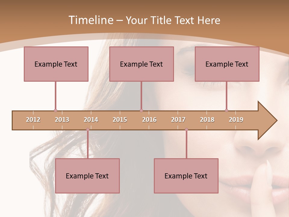 Cut Showing Finger PowerPoint Template