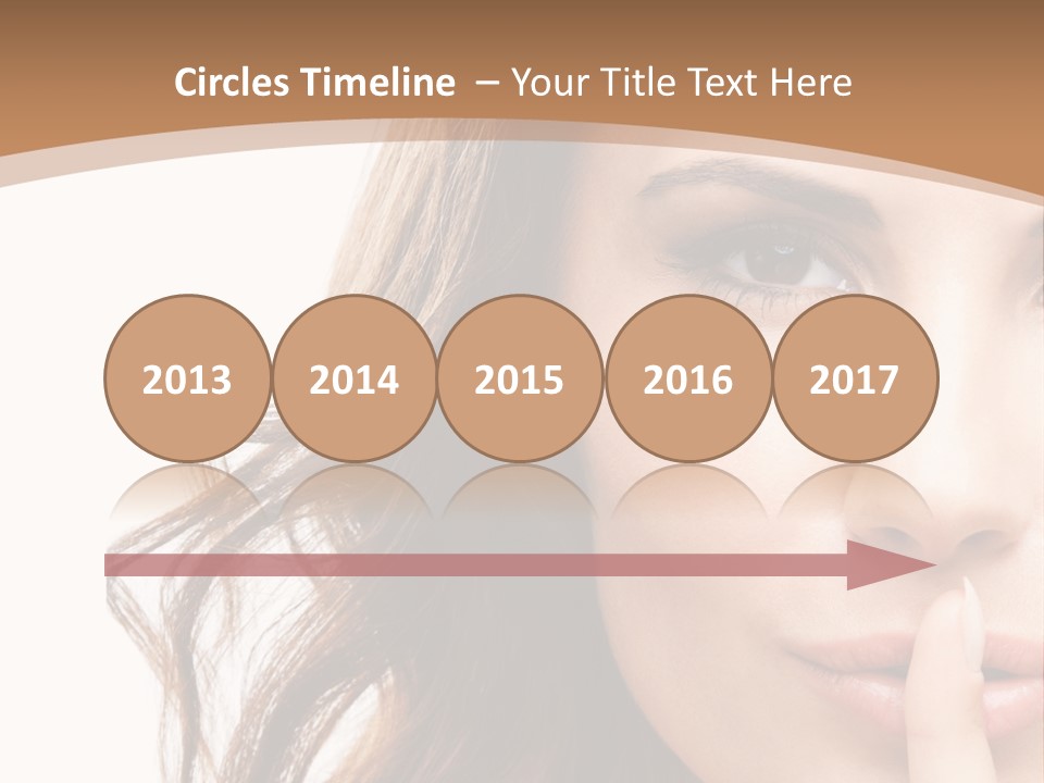 Cut Showing Finger PowerPoint Template