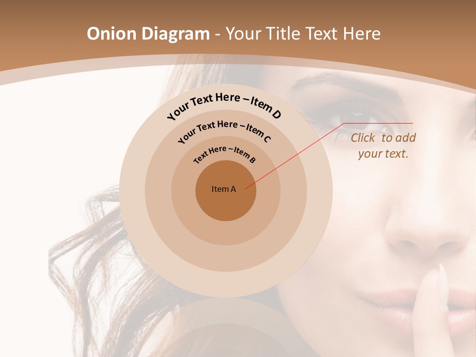Cut Showing Finger PowerPoint Template