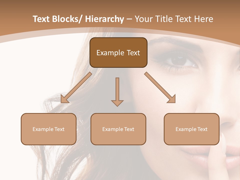 Cut Showing Finger PowerPoint Template