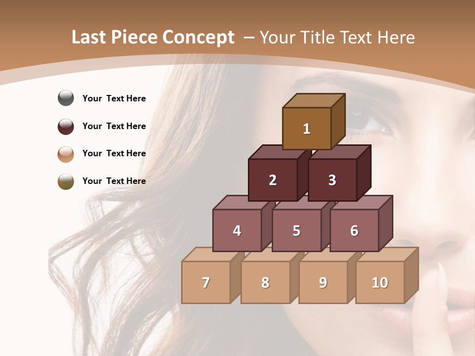 Cut Showing Finger PowerPoint Template