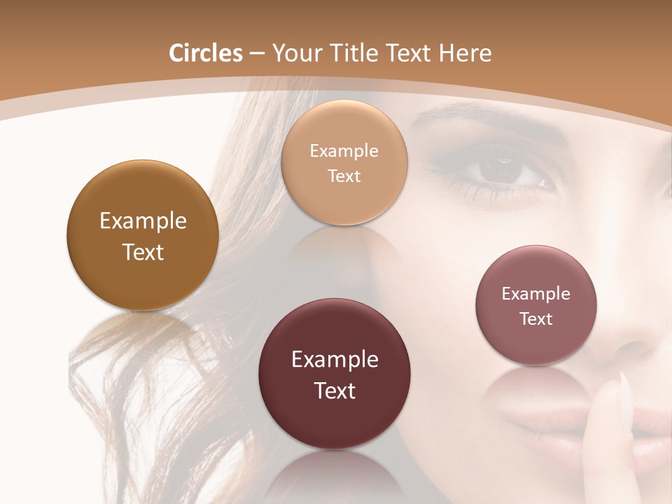 Cut Showing Finger PowerPoint Template