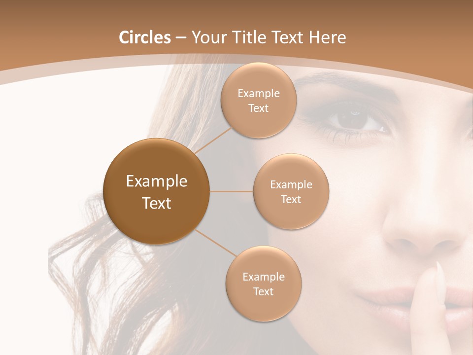Cut Showing Finger PowerPoint Template
