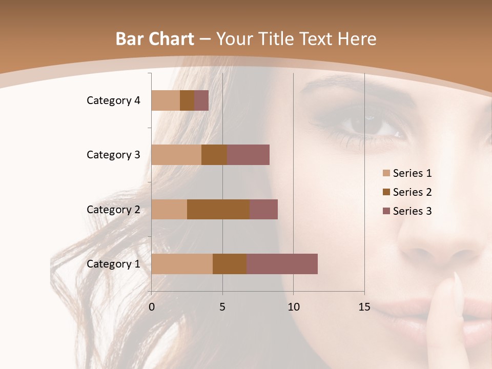 Cut Showing Finger PowerPoint Template
