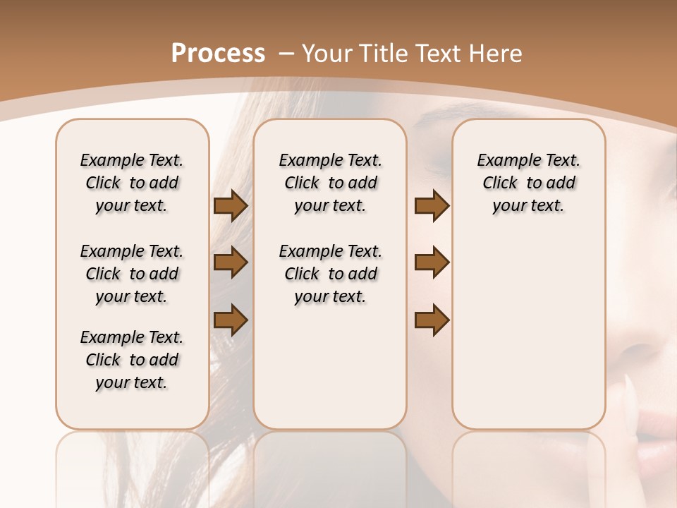 Cut Showing Finger PowerPoint Template