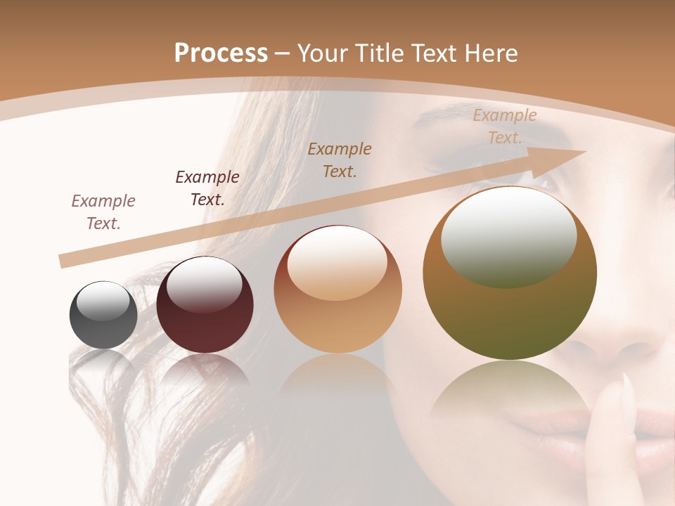 Cut Showing Finger PowerPoint Template