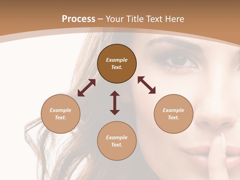 Cut Showing Finger PowerPoint Template