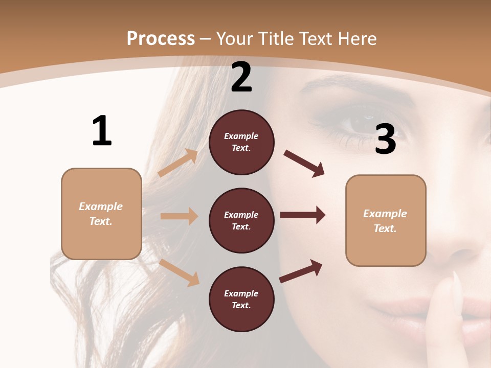 Cut Showing Finger PowerPoint Template
