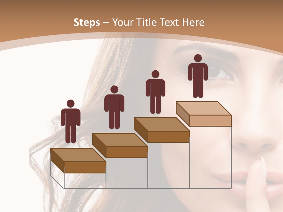 Cut Showing Finger PowerPoint Template