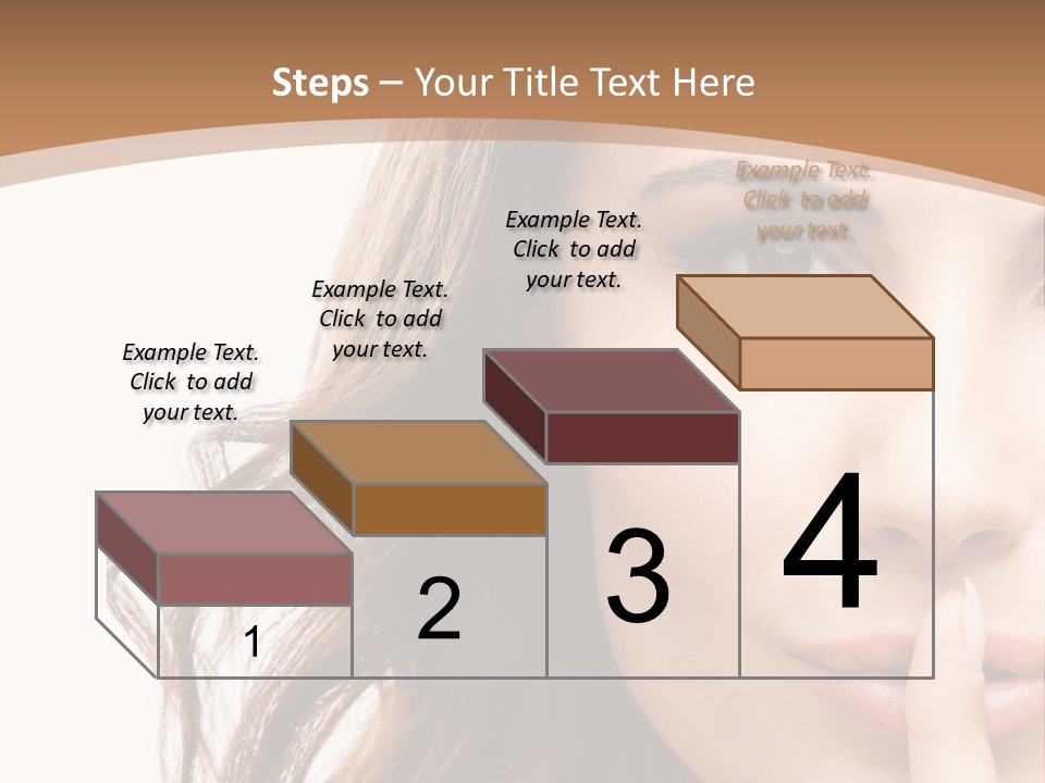 Cut Showing Finger PowerPoint Template