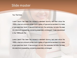 Square Pack Hat PowerPoint Template