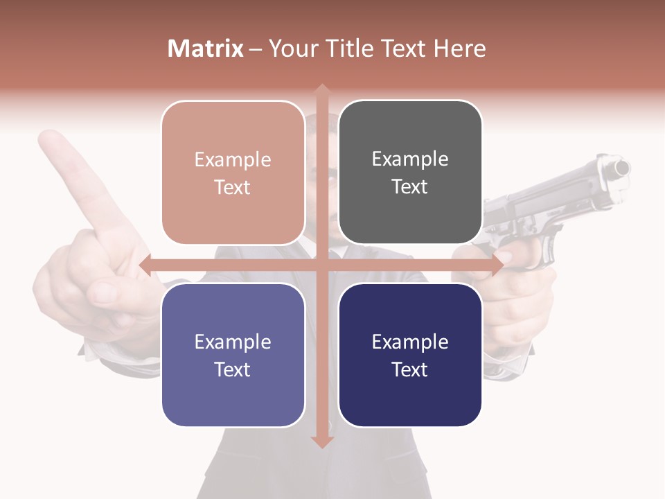 Armed Protection Danger PowerPoint Template
