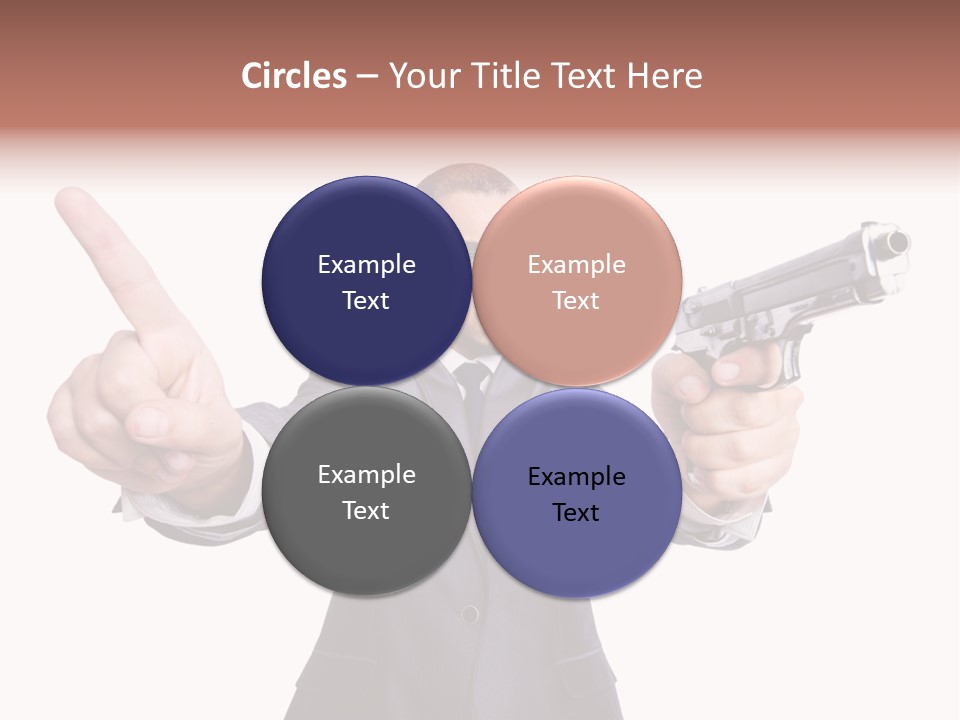 Armed Protection Danger PowerPoint Template