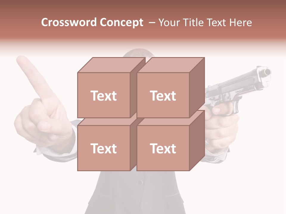 Armed Protection Danger PowerPoint Template