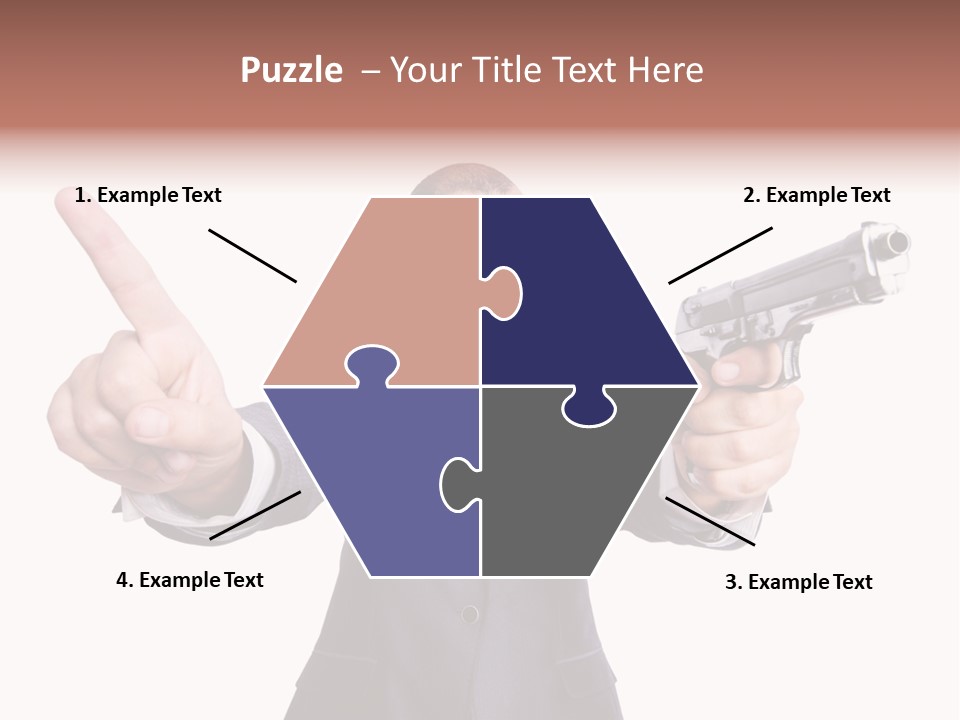 Armed Protection Danger PowerPoint Template