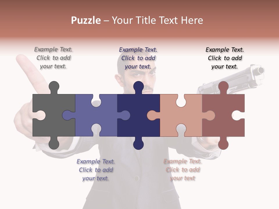 Armed Protection Danger PowerPoint Template