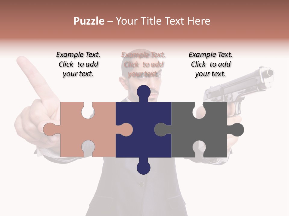 Armed Protection Danger PowerPoint Template