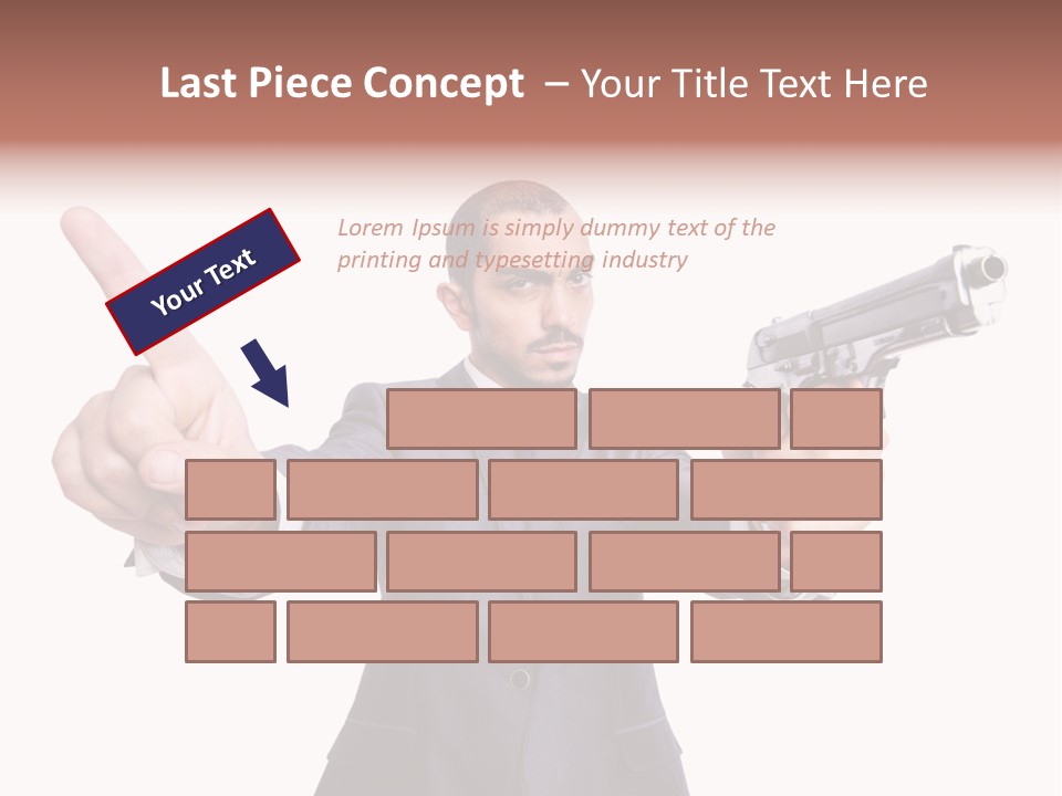 Armed Protection Danger PowerPoint Template