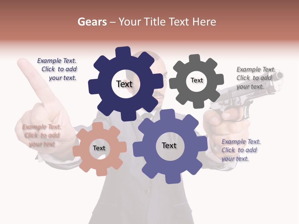 Armed Protection Danger PowerPoint Template