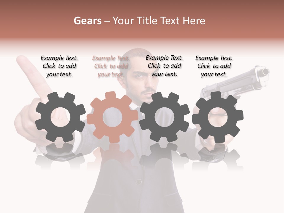 Armed Protection Danger PowerPoint Template