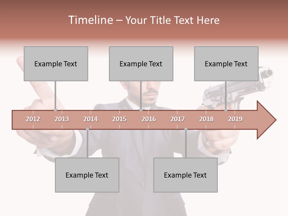 Armed Protection Danger PowerPoint Template