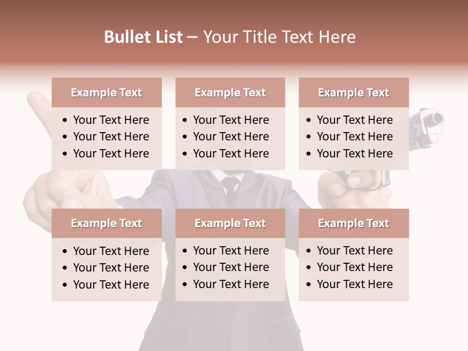 Armed Protection Danger PowerPoint Template